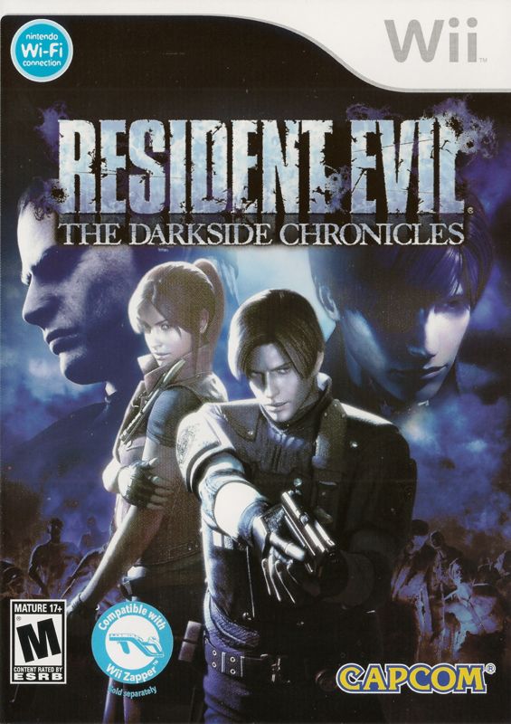 Resident Evil: The Darkside Chronicles box art for Wii
